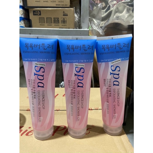 Tẩy da chết spa siêu sạch