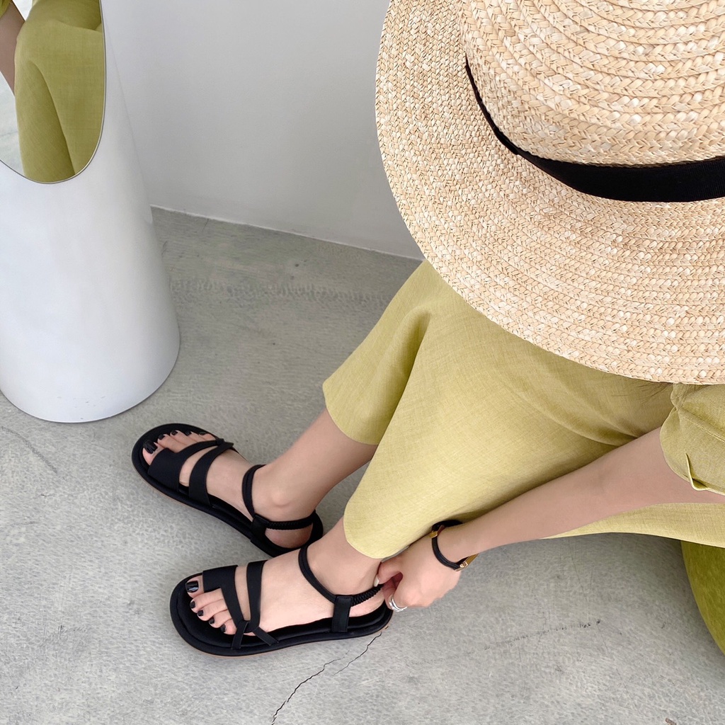 Sandal nữ xỏ ngón quai chun hàng cao cấp kiểu dáng độc đáo phong cách Ulzzang siêu xinh