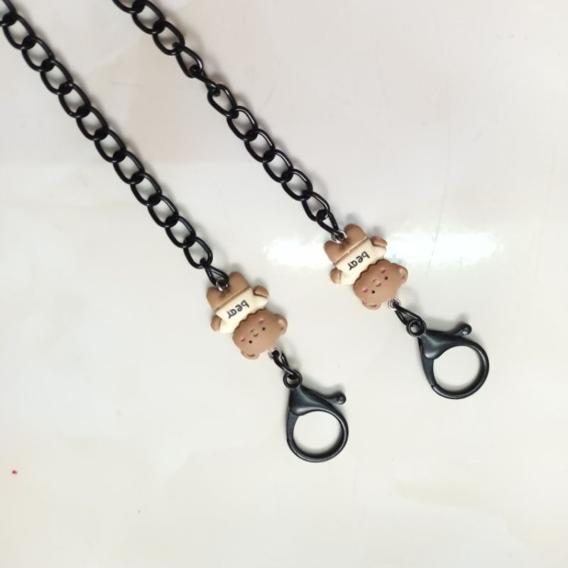 Dây đeo khẩu trang chống rớt tiện lợi mic gấu dễ thương mã AH12