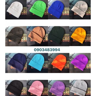 Mũ Len Hàn Quốc Beanie Nhiều Màu ( Sỉ Tận Gốc )