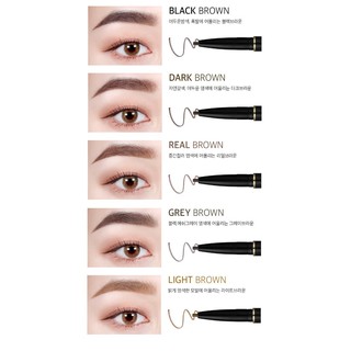 Chì kẻ mày 2 đầu Karadium Flat Eyebrown Pencil
