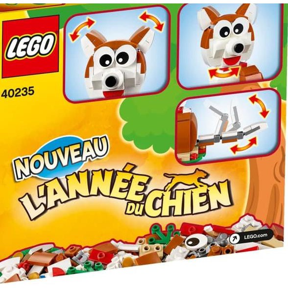 Bộ Đồ Chơi Lego Lắp Ráp Hình Chú Chó 40235