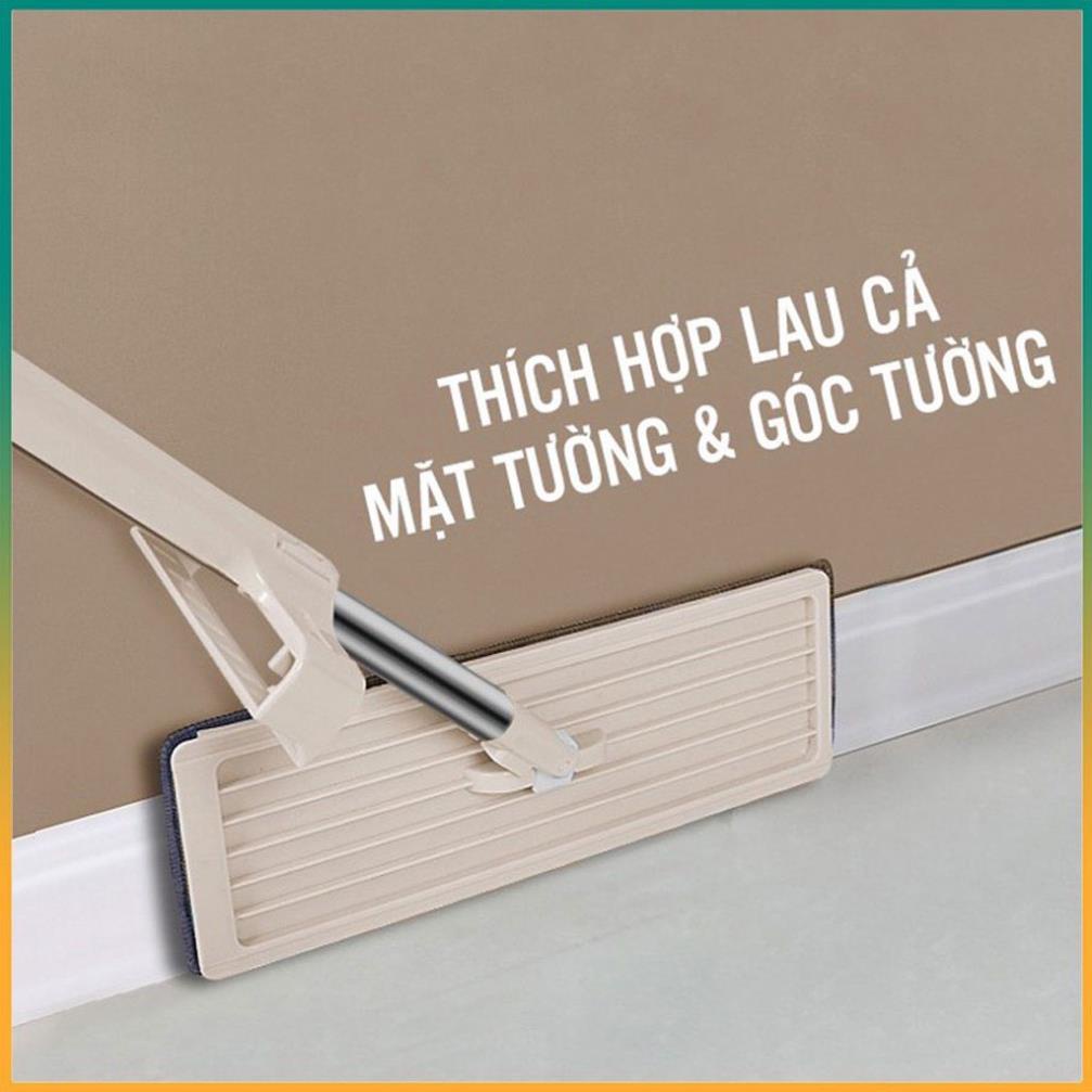 Chổi lau nhà làm sạch đầu xoay,Cây Lau Nhà Tự Vắt  Xoay 360 Độ