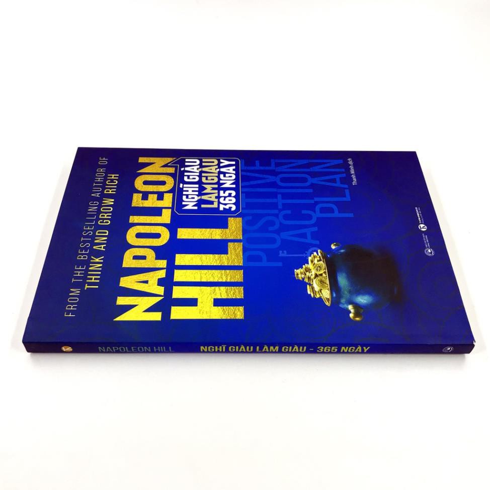 Sách - Napoleon Hill - Nghĩ Giàu Làm Giàu 365 Ngày [Thái Hà Books]