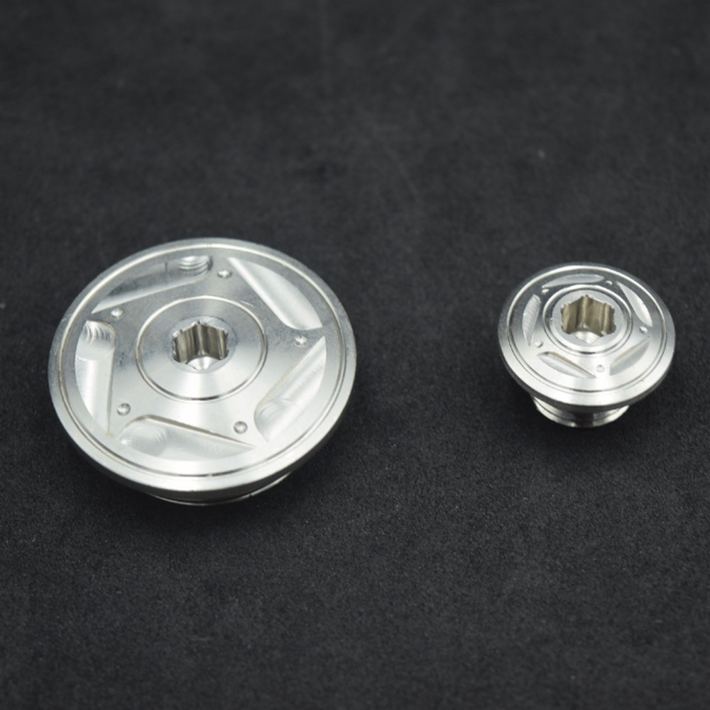 CẶP ỐC MÂM LỬA, MÂM ĐỀ NHÔM CNC TRANG TRÍ XE MÁY