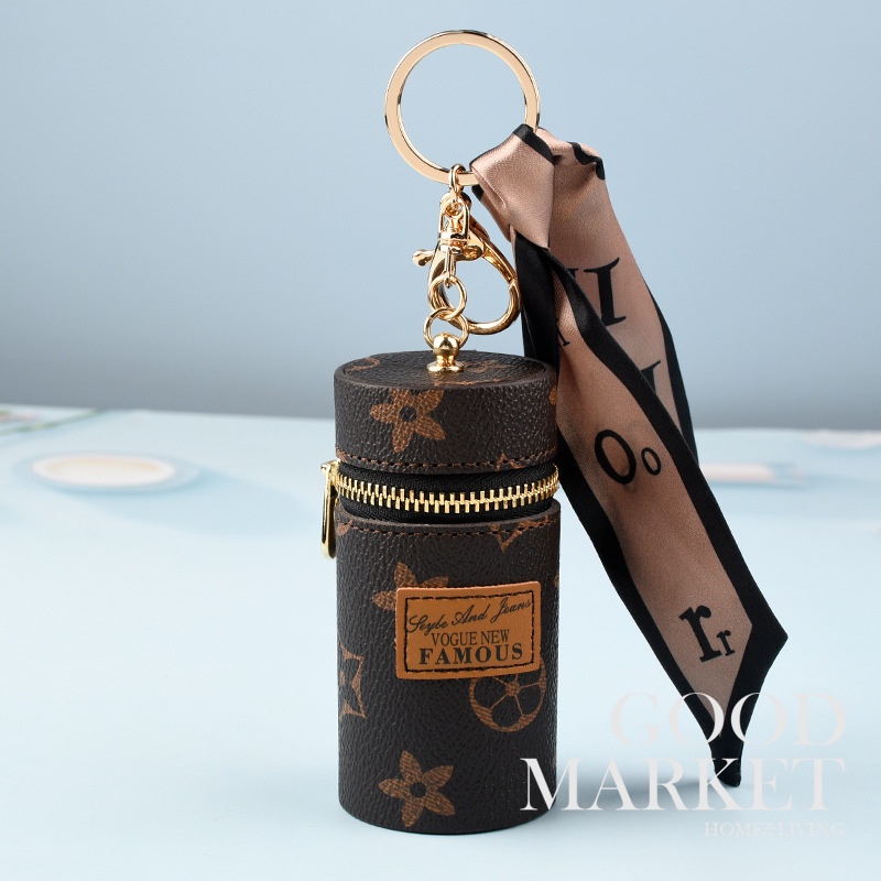 Móc Chìa Khóa Hình Thỏi Son Mini Độc Đáo Cho Nữ