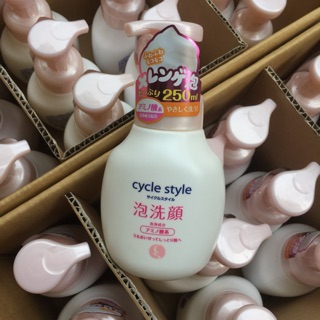 Sữa rửa mặt dạng bọt cycle style Nhật Bản 250ml