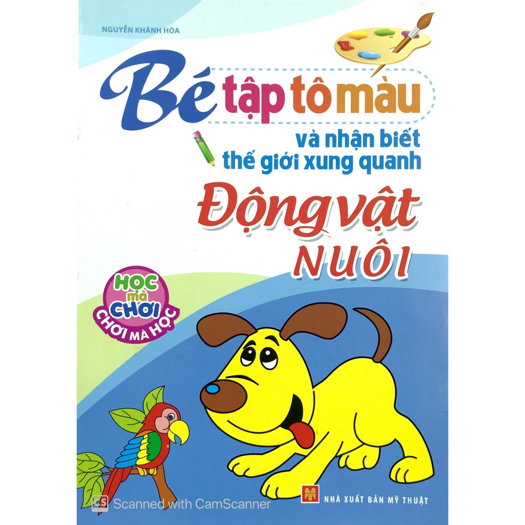 Sách: Bộ Bé Tập Tô Màu Và Nhận Biết Thế Giới Xung Quanh (Bộ 6 Cuốn)