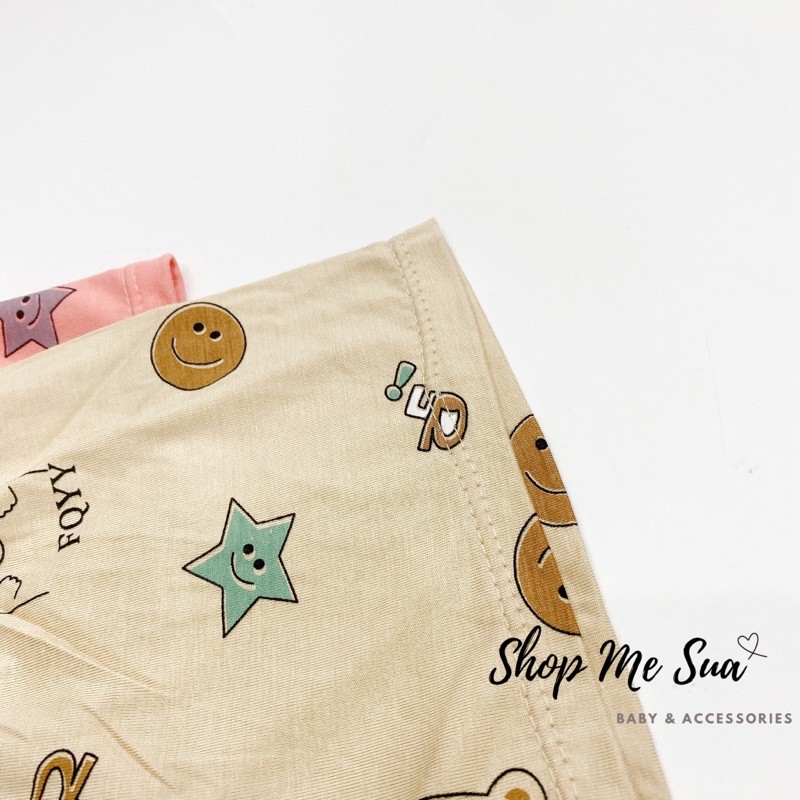 [Ảnh Shop Chụp] Quần Mặc Nhà Cho Bé Chất Liệu Cotton Lạnh