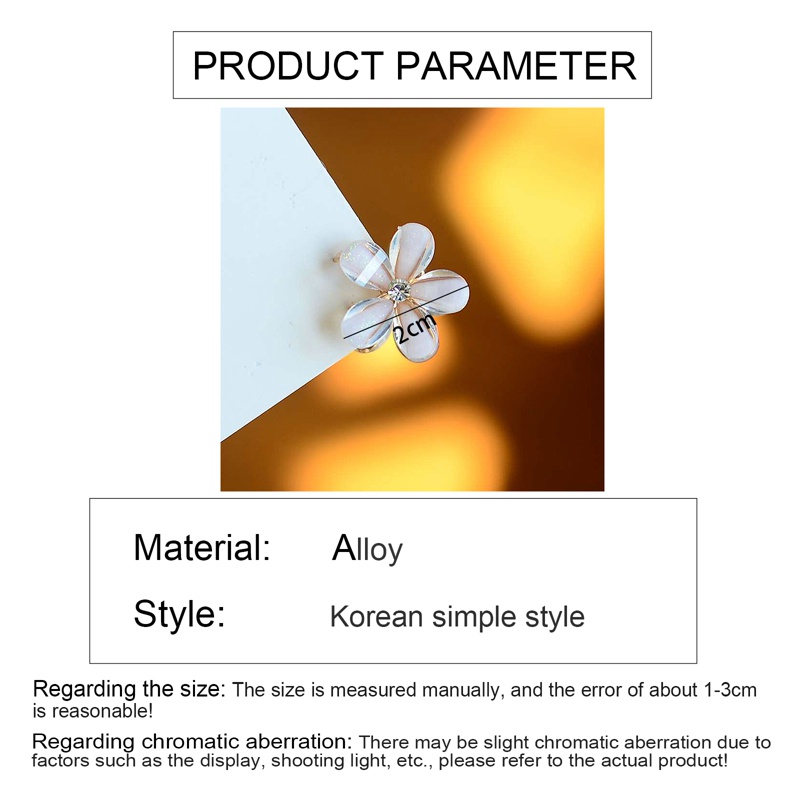 Kẹp Tóc Hoa Mini Thời Trang Mùa Hè Hàn Quốc Cho Nữ