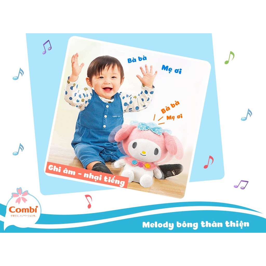 Bé Hello Kitty vui vẻ Combi  CHO BÉ