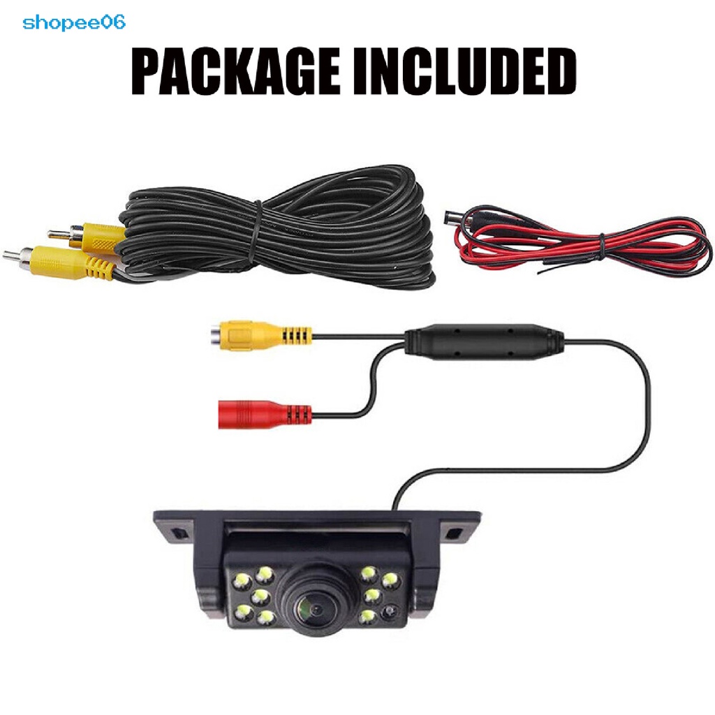 Camera gắn biển số xe hơi PEMG IP68 chống nước 12V
 | BigBuy360 - bigbuy360.vn