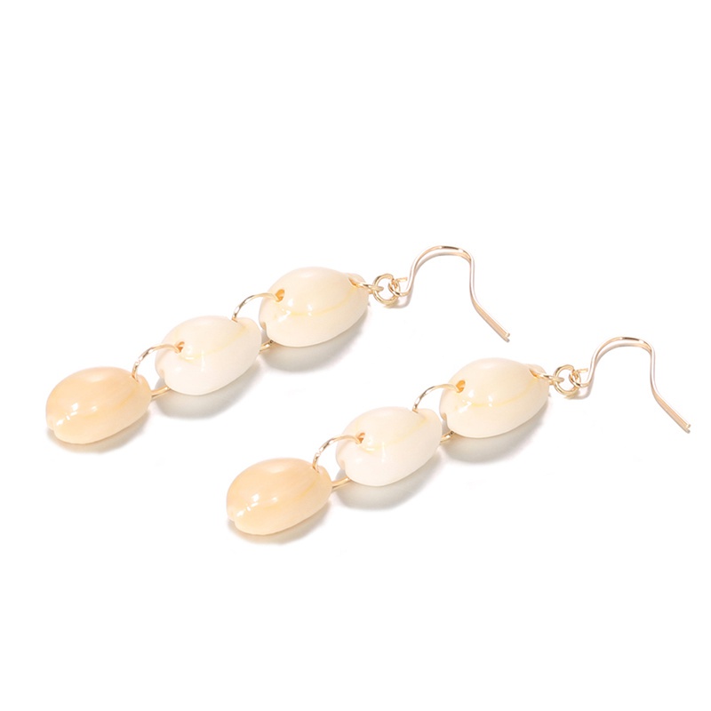 2 Pcs/Pair Fashion Natural Shell Pendant Fine Beach Earrings Women Party Jewelry Accessories Female Earrings