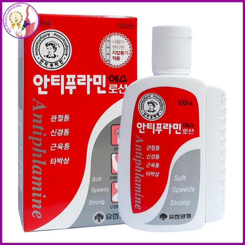 Dầu nóng xoa bóp Antiphlamine Hàn Quốc