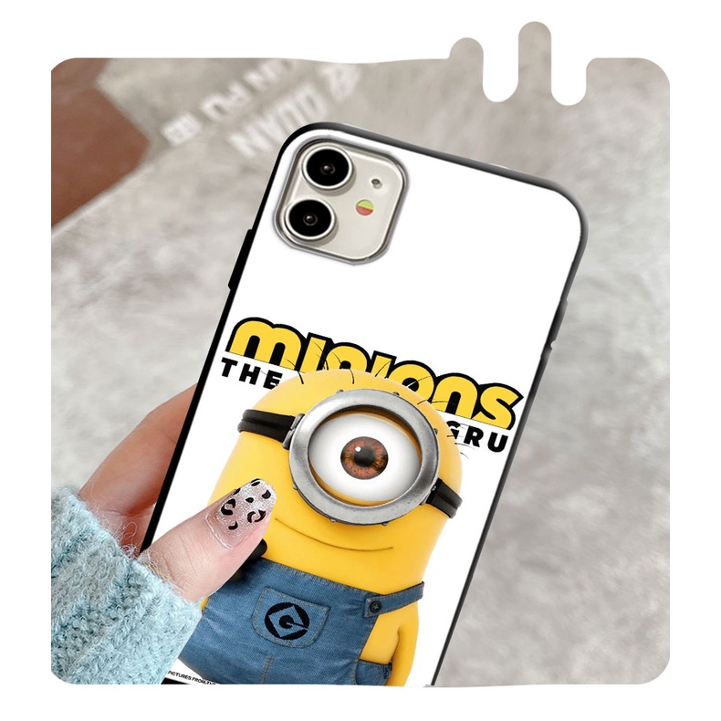 Ốp Điện Thoại Mềm In Hình Minions Cho Xiaomi Redmi 10C 10 9 9A 9C 9T 8 8A 7 7A 6 6A 4A 4X 5 Plus S2