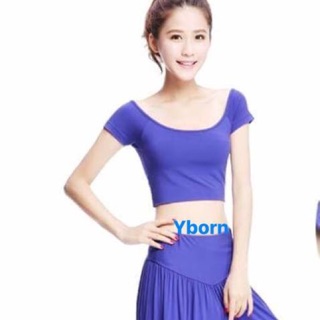 Bộ tập yoga, zumba, gym Alibaba Yborn xanh cô ban