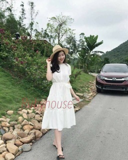 Váy đũi thắt nơ