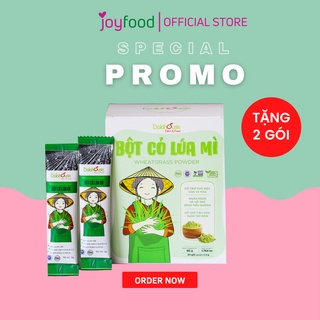 Bột cỏ lúa mì hữu cơ nguyên chất dalahouse 20 gói 3gr