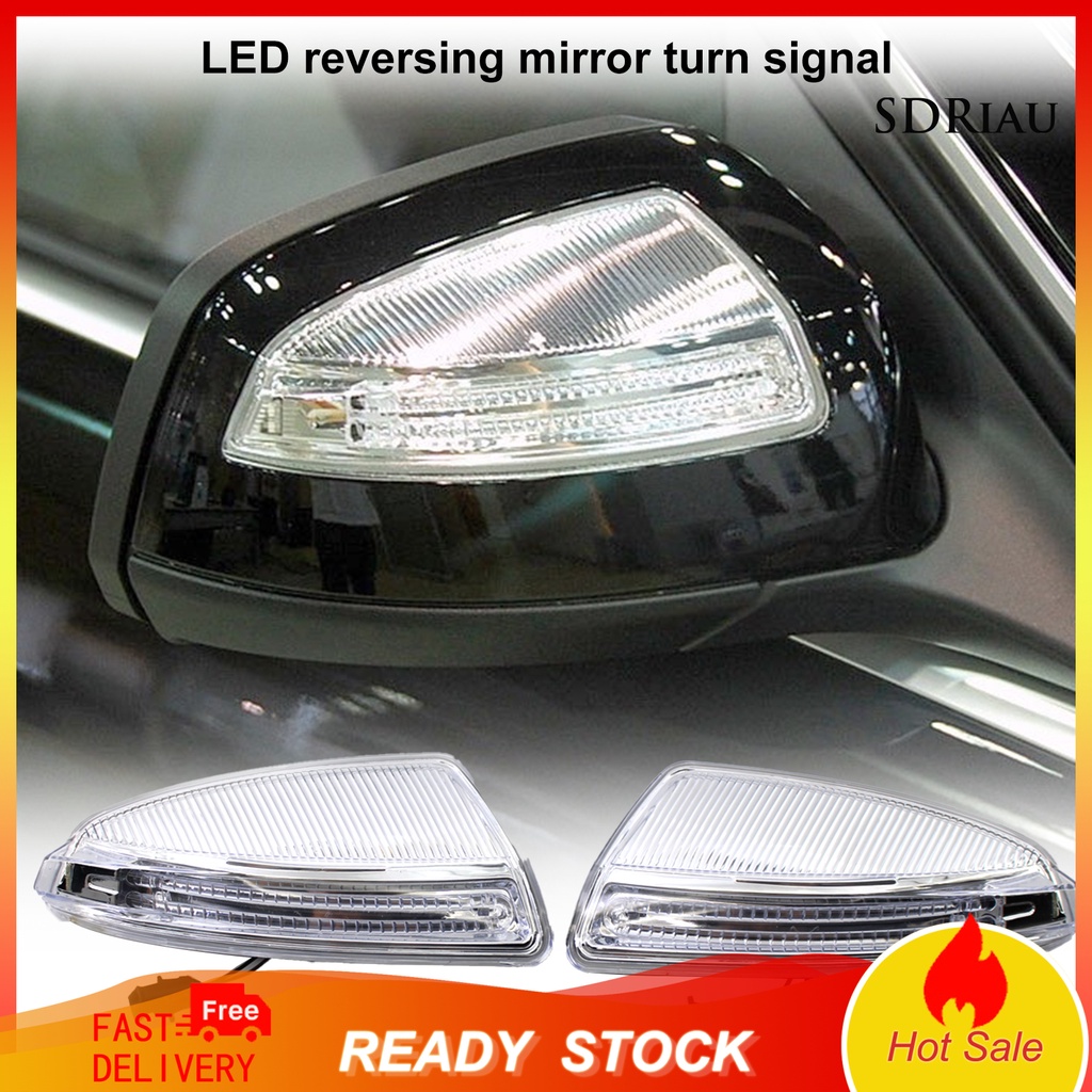 Đèn Led Xi Nhan Gắn Gương Chiếu Hậu Bên Trái / Phải A2048200821 A2048200721 Cho Mercedes-Benz W204 2008-2011