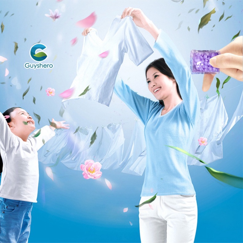 Hạt thơm giặt quần áo sử dụng cho máy giặt tạo hương thơm thoải mái chất lượng cao - Hạt Xả Thơm Làm Mềm DANA