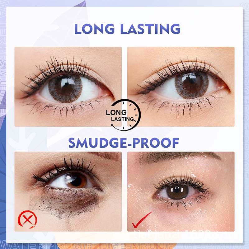 Mascara Làm Cong Và Dày Mi Tự Nhiên Chống Thấm Nước Và Mồ Hôi