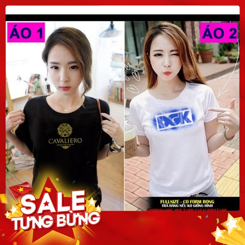 Xưởng May Chuyên Sỉ ✨ ❤ Hàng Hot Áo thun Nữ Form Rộng - Áo phông chất thun cotton in hình siêu đẹp