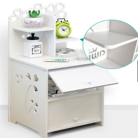 [GIẢM MẠNH] TAB đầu giường có kệ có nắp IG356