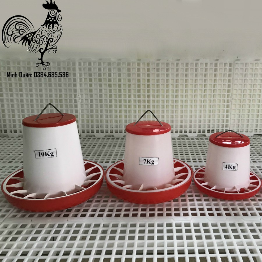 Máng Ăn cho Gà loại chống bới cám