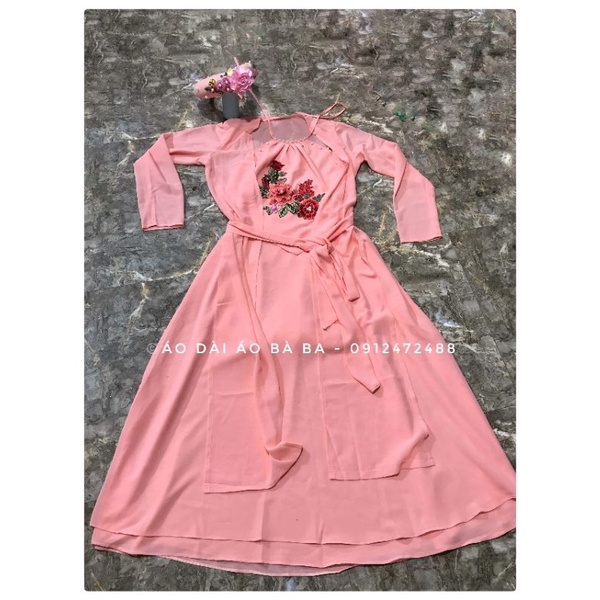 Set tứ thân kèm mấn