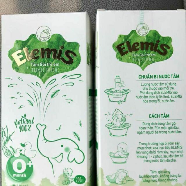 (Sỉ = lẻ) Sữa tắm elemis