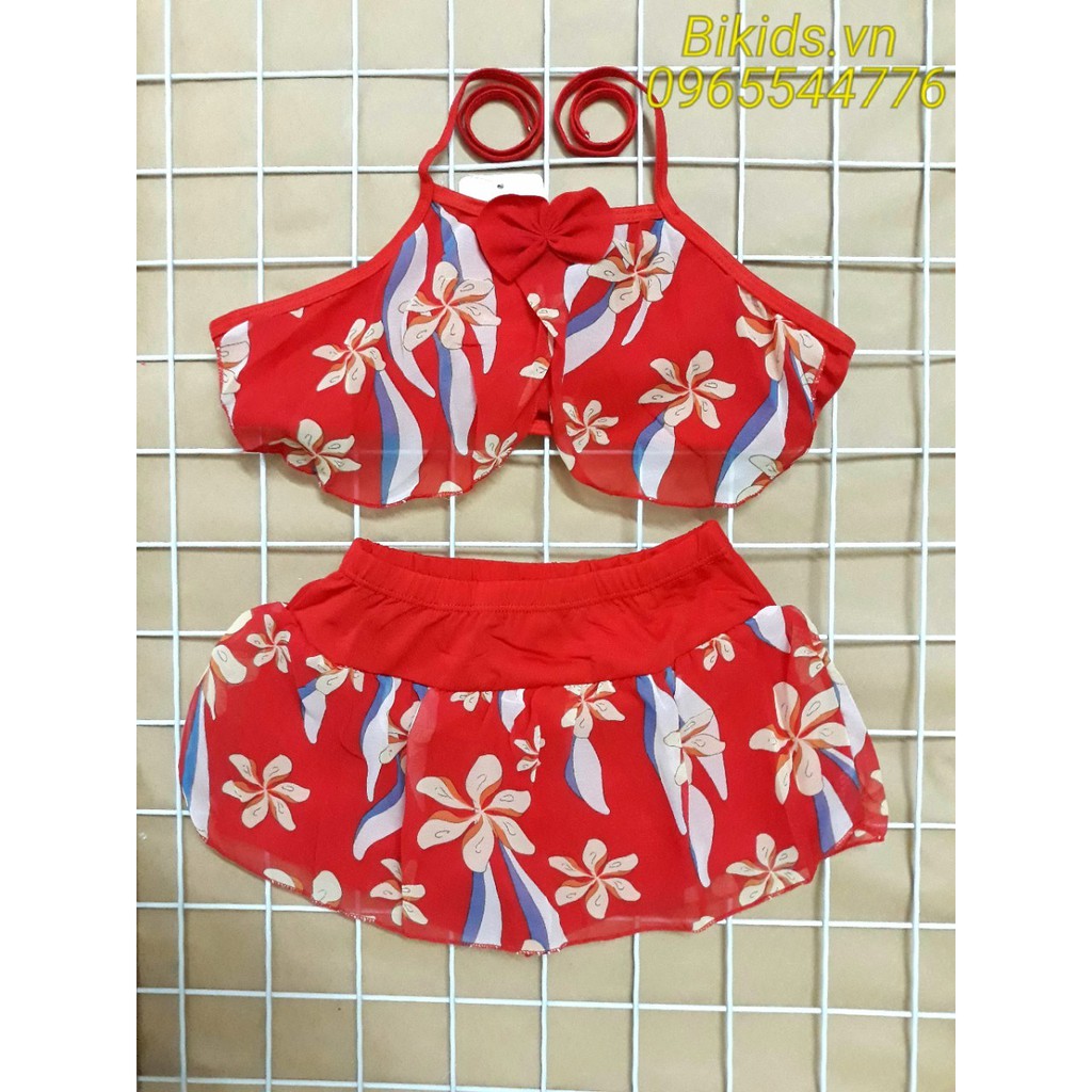 Bikini 2 mảnh hình hoa bé gái