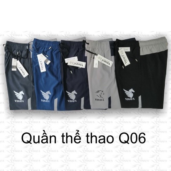 Quần Đùi Nam Thể Thao Vải Gió - Quần short nam mặc nhà cao cấp giá rẻ vải gió mặc mùa hè mát mẻ thoải mái Q06
