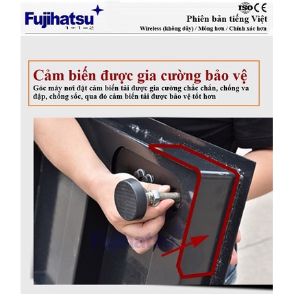 Cân sàn xe đẩy fujihatsu FSS-W1XD