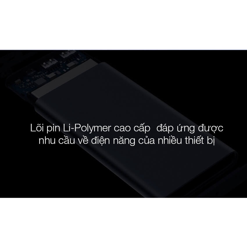 Pin Sạc Dự Phòng Xiaomi Gen 2S Version 2018 10000 mAh 2 Cổng USB Hỗ Trợ QC 3.0-PLM09ZM