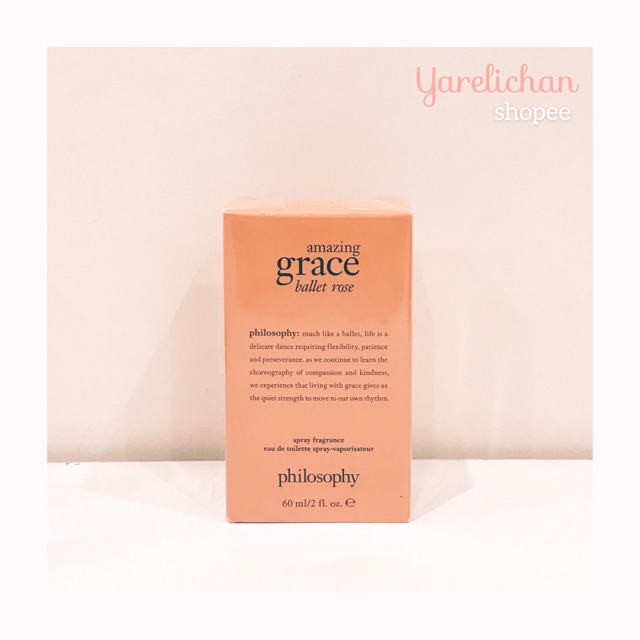 [PHILOSOPHY] Nước hoa nữ Amazing Grace Ballet Rose EDT 60ml