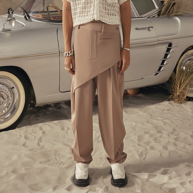 BLANKESPACE Quần Dài BARTIN PANTS Vải Cotton Sợi Chéo Form Xuông Thời Trang Nam Nữ Unisex