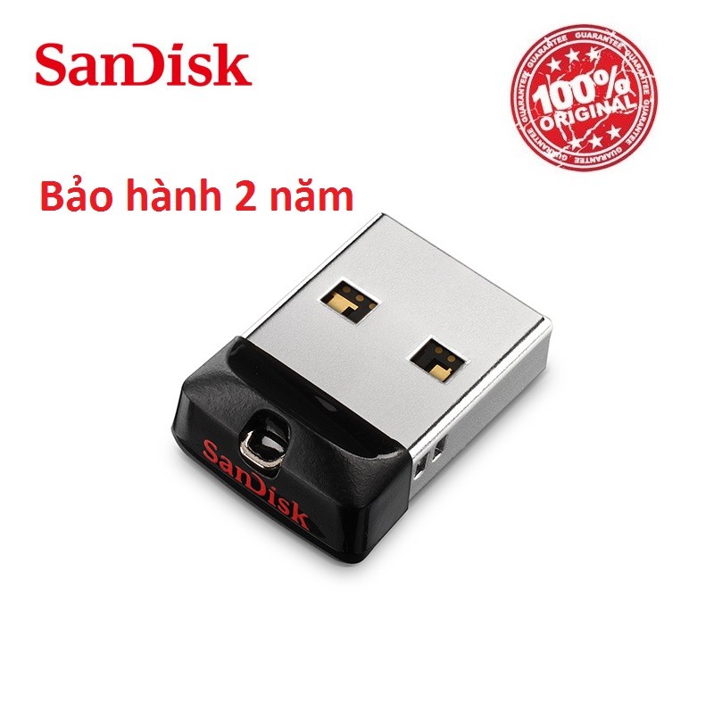 USB 32GB Sandisk Cruzer Fit CZ33 - BH 2 năm