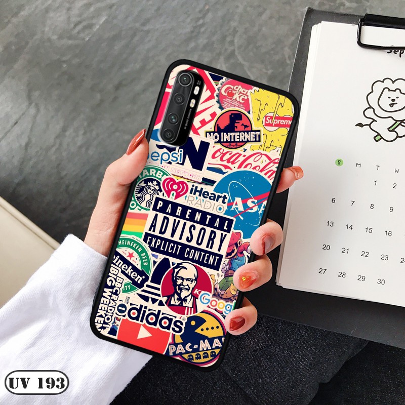 Ốp lưng nhám viền dẻo Xiaomi Mi Note 10 Lite