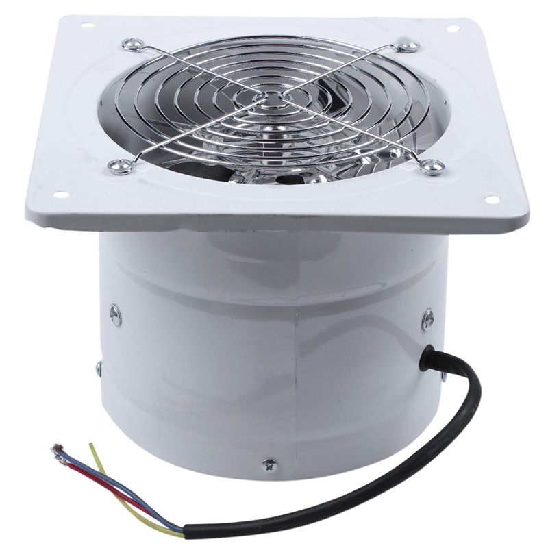 Quạt thông gió bằng kim loại 10.16cm 220V màu trắng chuyên dụng
