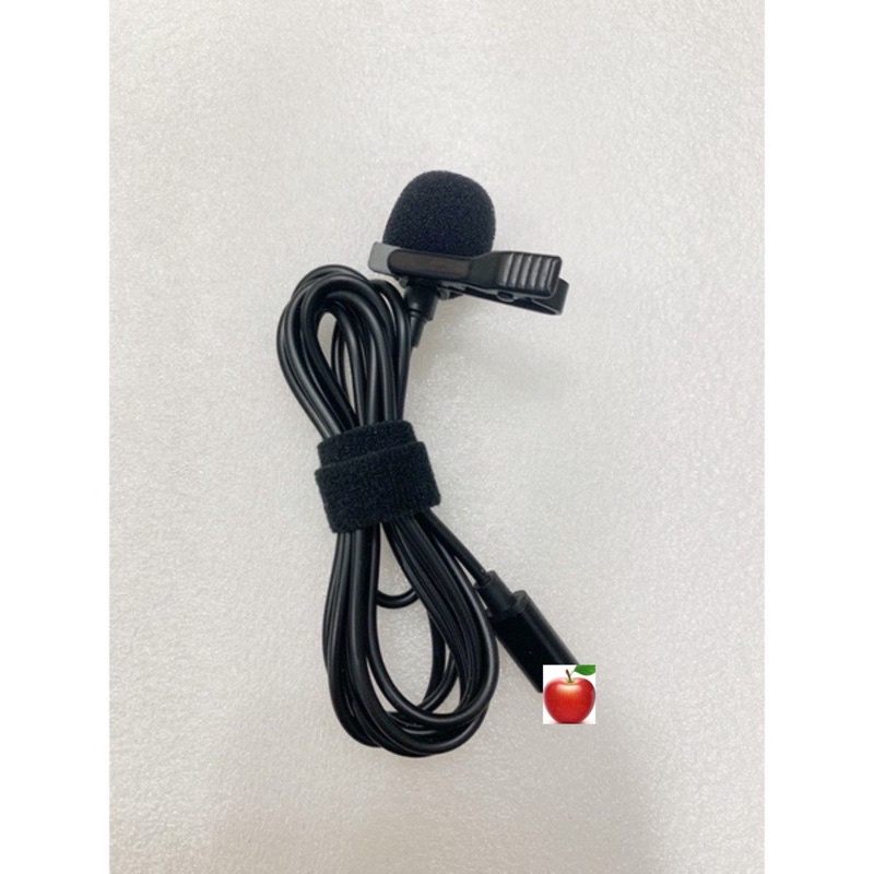 Micro thu âm,mic ghi âm kẹp cổ áo dành cho ip,tablet táo có chân cáp sạc giúp livestream,quay video tiếng rõ ràng hơn