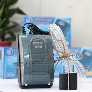 MÁY SỦI OXY 2 VÒI VIPSUN VIPSUN 648 - TẶNG 2M DÂY + 2 CỤC SỦI