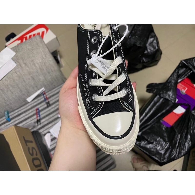 Giày Converse 1970s low black phối màu đen | Phiên bản cao cấp