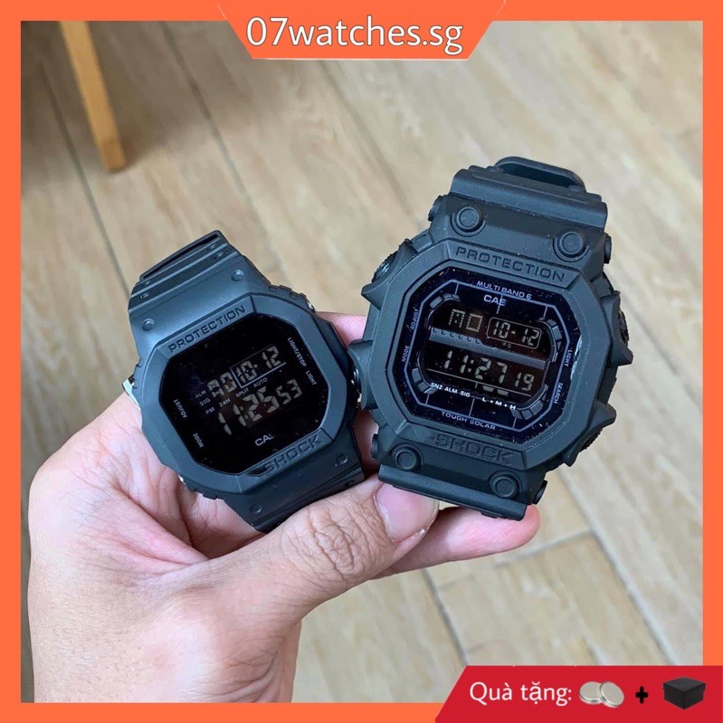 [watches.sg] DH Thời trang cá tính GX Full Đen Cho nam và nữ ( ảnh thật shop chụp)