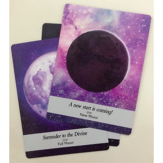 Bộ bài Moonology Oracle hộp sắt (shop review)
