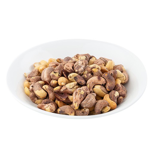 [Mã FMCGMALL giảm 8% đơn từ 250K] Hạt Điều Vỏ Lụa Rang Muối Hồng Lam - Vị Thơm Ngọt Bùi - Hộp ( 250g,500g)