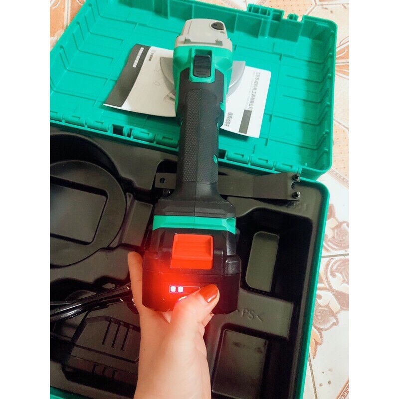 MÁY MÀI GÓC DÙNG PIN DCA 20V CHÍNH HÃNG đĩa 100mm mã ADSM03-100E