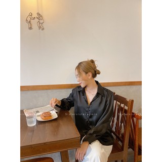 ÁO SƠ MI LỤA NÚT BỌC - Kate shirt