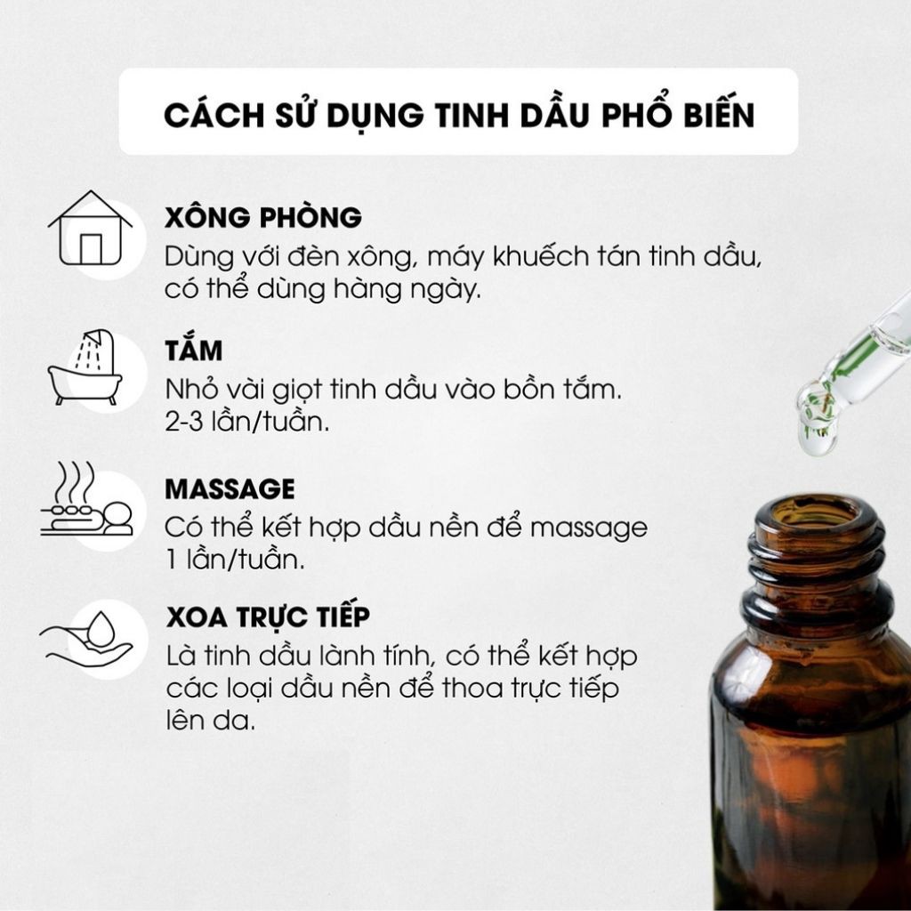 Tinh dầu Oải Hương Pháp | 💖FreeShip💖 | Nhập khẩu Pháp | Xua Đuổi Côn Trùng