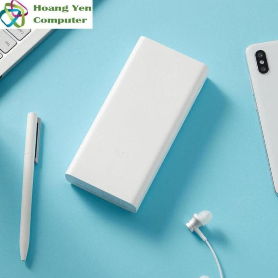 Pin Dự Phòng Xiaomi 20000Mah GEN 3 18W 2 Cổng Sạc Vào Chính Hãng - BH 6 Tháng