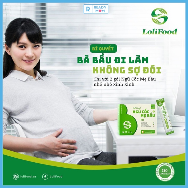 Ngũ Cốc Bầu Long Liên (LoliFood) | Dạng Gói Tiện Lợi | Bổ Sung Đường Dừa Nước | Siêu Ngon Miệng | Giảm Nghén | NC04